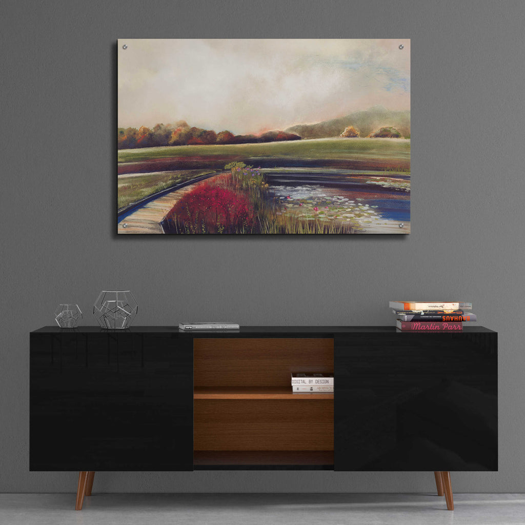 Edge of Autumn by Aleah Koury - 36x24 acrylic wall art in a room