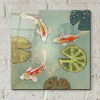 Epic Art 'Floating Motion II' by Aleah Koury, Acrylic Glass Wall Art,12x12