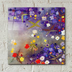 Epic Art 'Gardens in the Mist X' by Aleah Koury, Acrylic Glass Wall Art,12x12