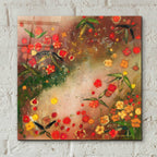 Gardens in the Mist XI by Aleah Koury - 12x12 acrylic wall art in a room