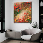 Gardens in the Mist XI by Aleah Koury - 36x36 acrylic wall art in a room