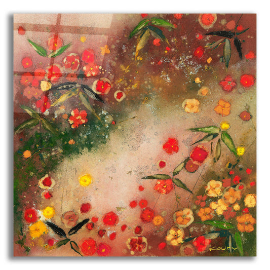 Epic Art 'Gardens in the Mist XI' by Aleah Koury, Acrylic Glass Wall Art