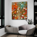 Epic Art 'Gardens in the Mist XIV' by Aleah Koury, Acrylic Glass Wall Art,36x36