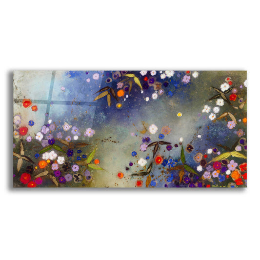 Epic Art 'Gardens in the Mist XV' by Aleah Koury, Acrylic Glass Wall Art