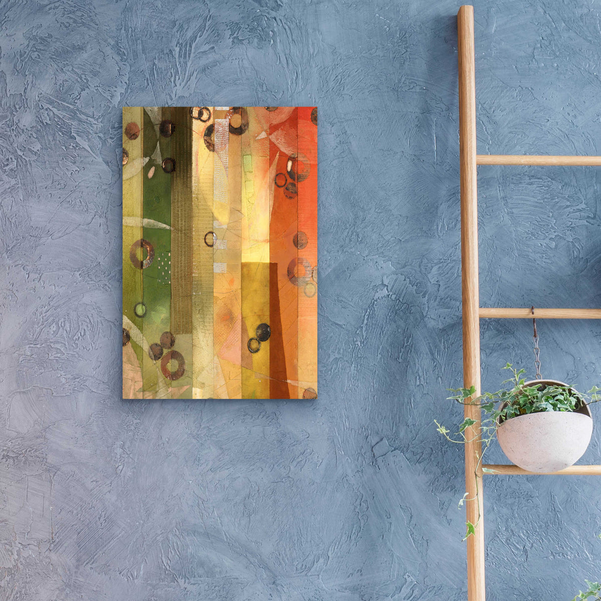 Epic Art 'Of This World No. 10' by Aleah Koury, Acrylic Glass Wall Art,16x24