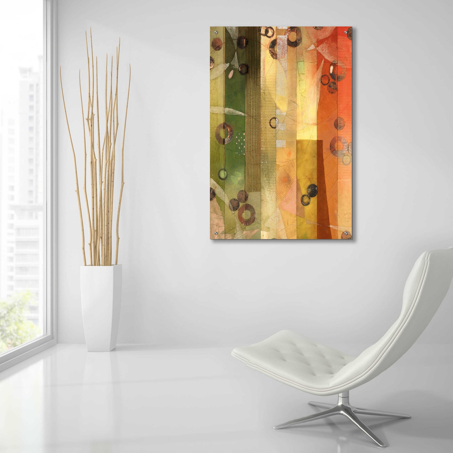 Epic Art 'Of This World No. 10' by Aleah Koury, Acrylic Glass Wall Art,24x36