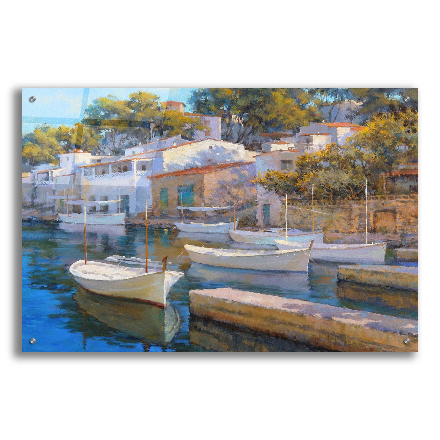 Epic Art 'Cala Figuera 24' by Alex Hook Krioutchkov, Acrylic Glass Wall Art,36x24