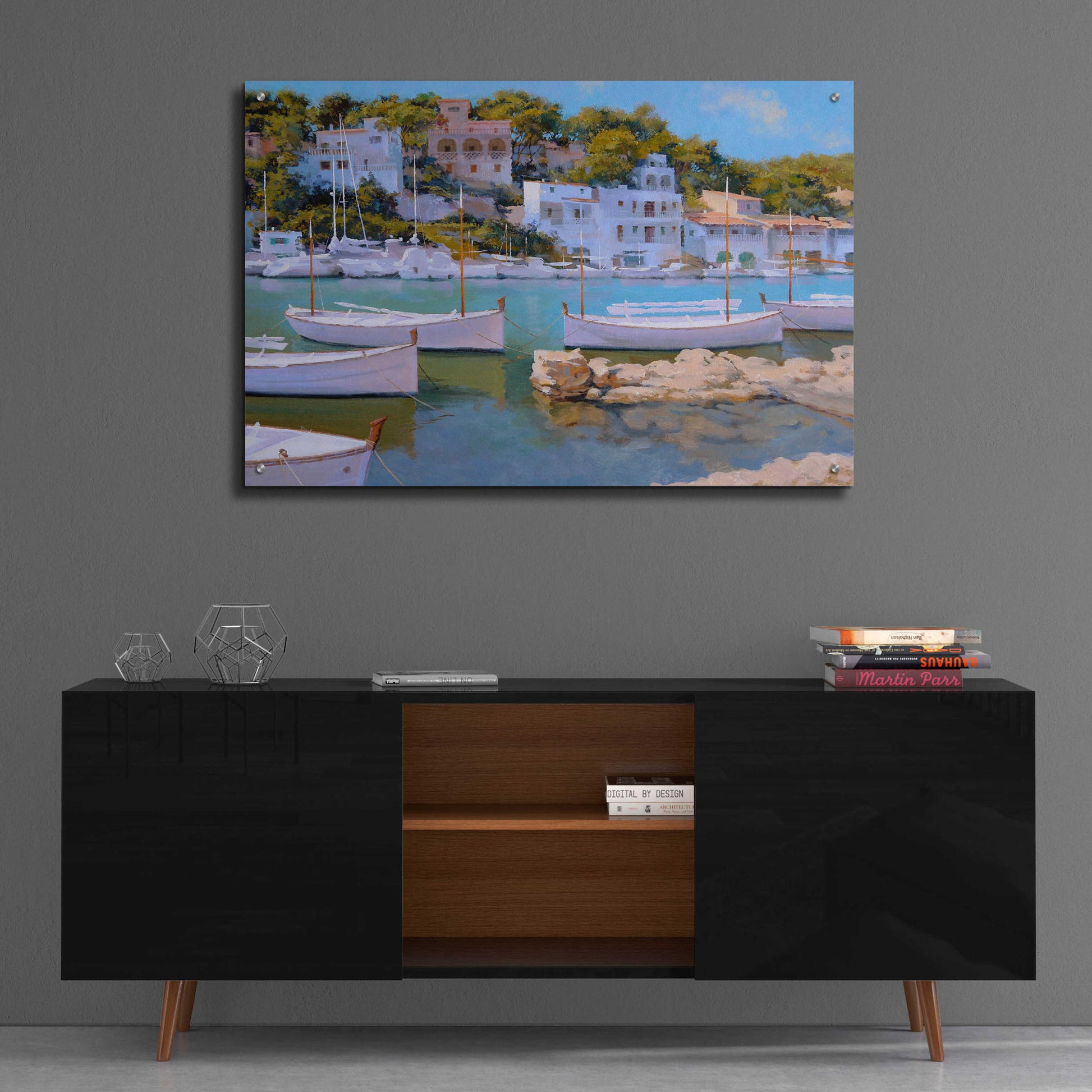 Epic Art 'Cala Figuera 32' by Alex Hook Krioutchkov, Acrylic Glass Wall Art,36x24