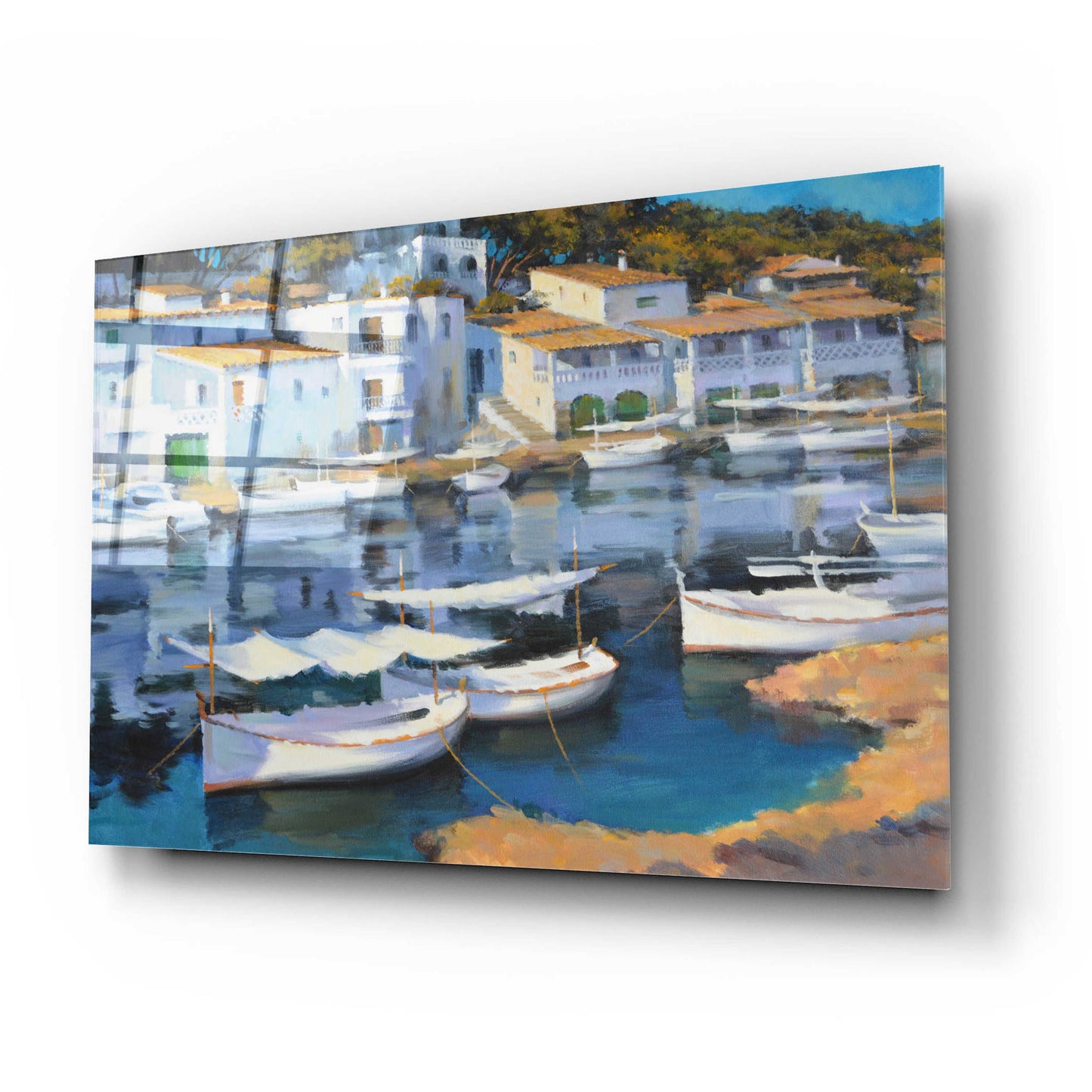 Epic Art 'Cala Figuera' by Alex Hook Krioutchkov, Acrylic Glass Wall Art,24x16