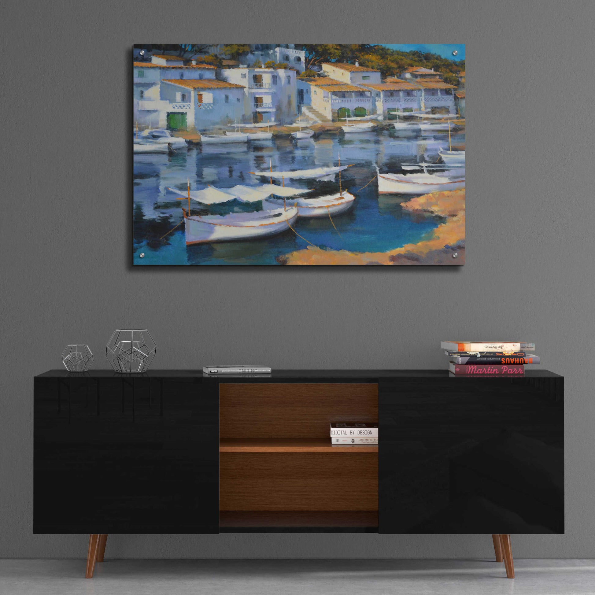 Epic Art 'Cala Figuera' by Alex Hook Krioutchkov, Acrylic Glass Wall Art,36x24