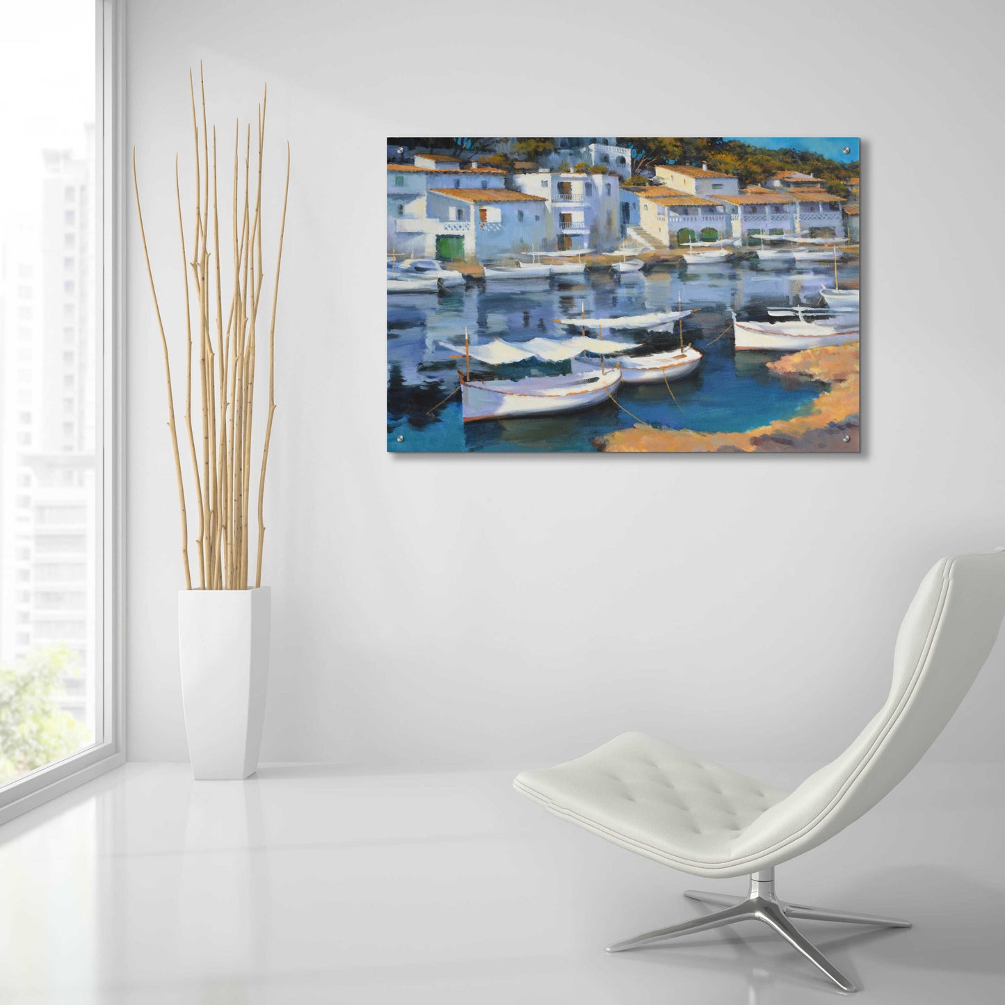 Epic Art 'Cala Figuera' by Alex Hook Krioutchkov, Acrylic Glass Wall Art,36x24