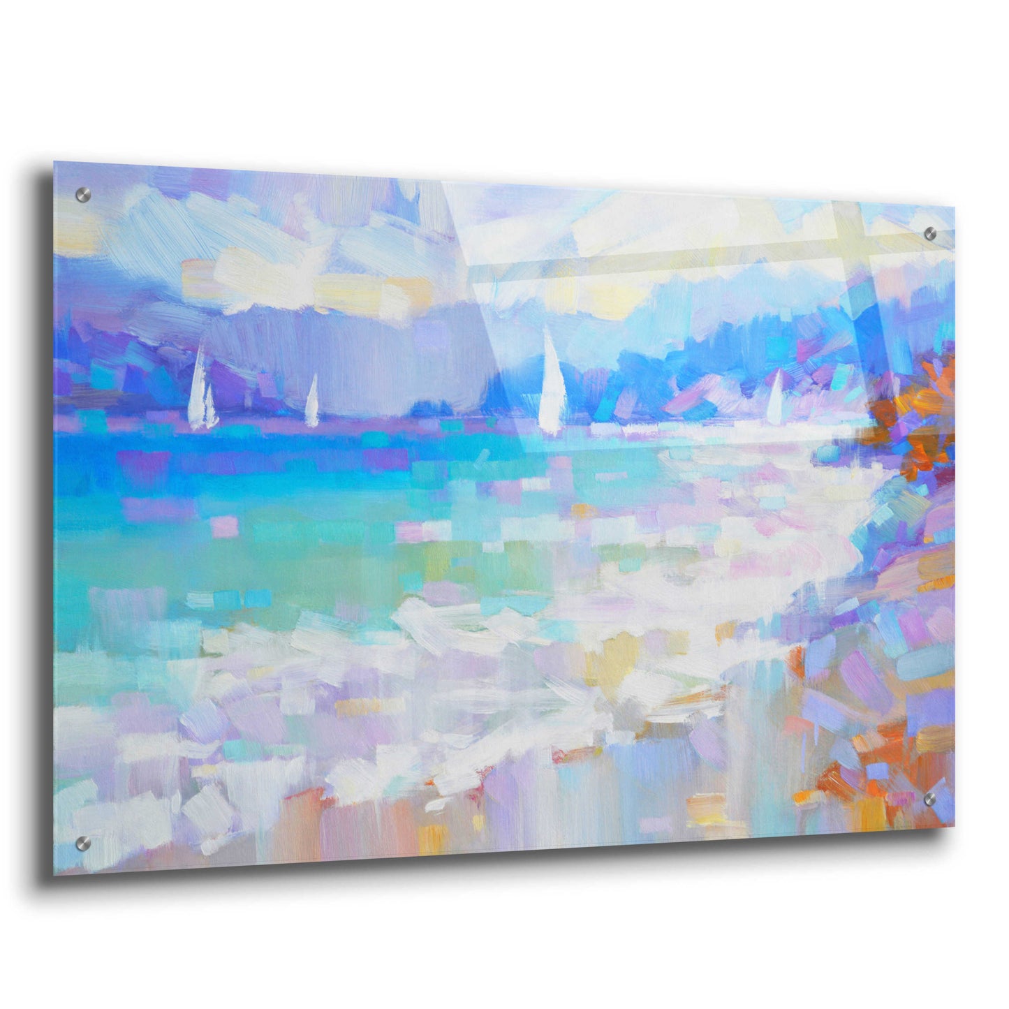 Epic Art 'Mediterraneo' by Alex Hook Krioutchkov, Acrylic Glass Wall Art,36x24