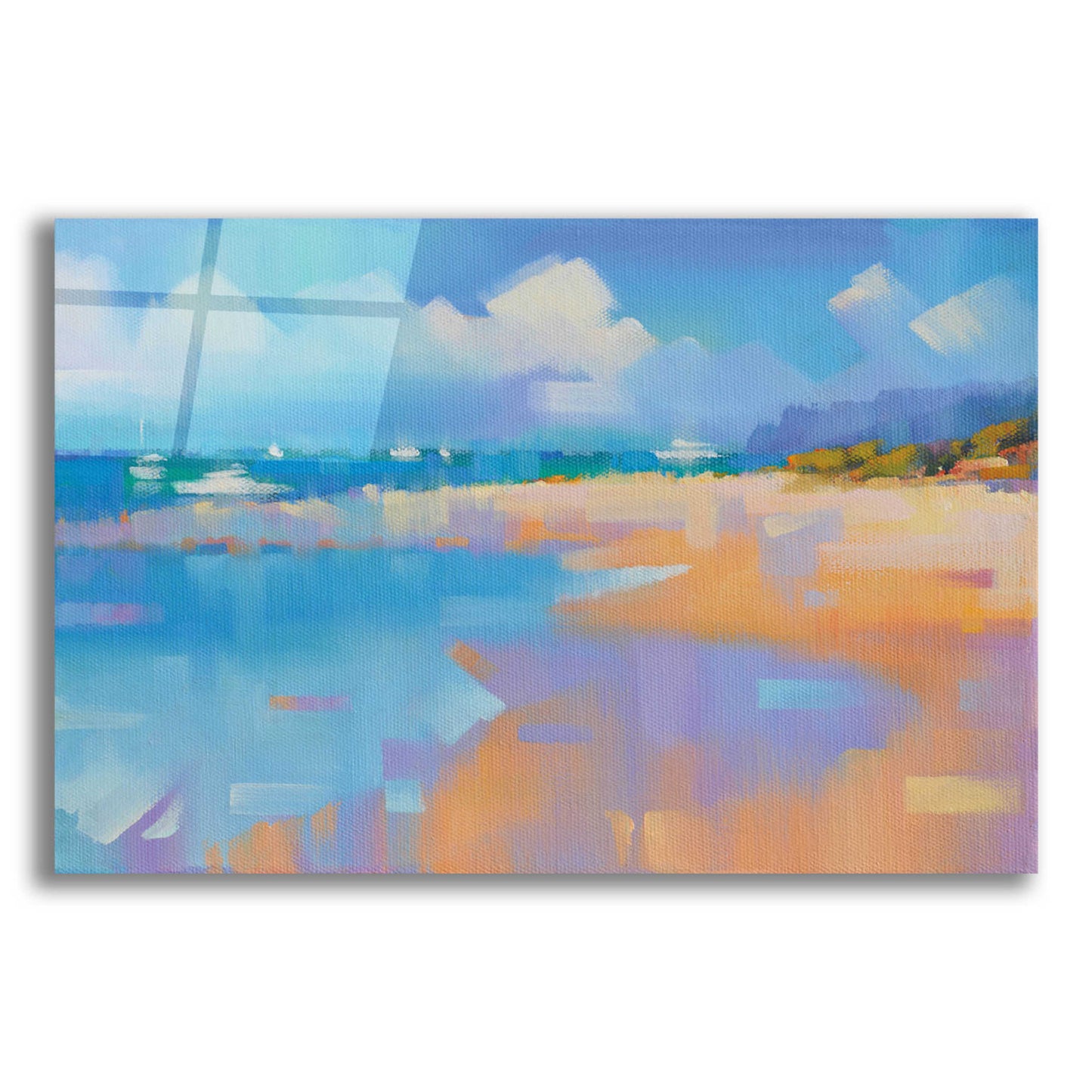 Epic Art 'Playa 14' by Alex Hook Krioutchkov, Acrylic Glass Wall Art,16x12