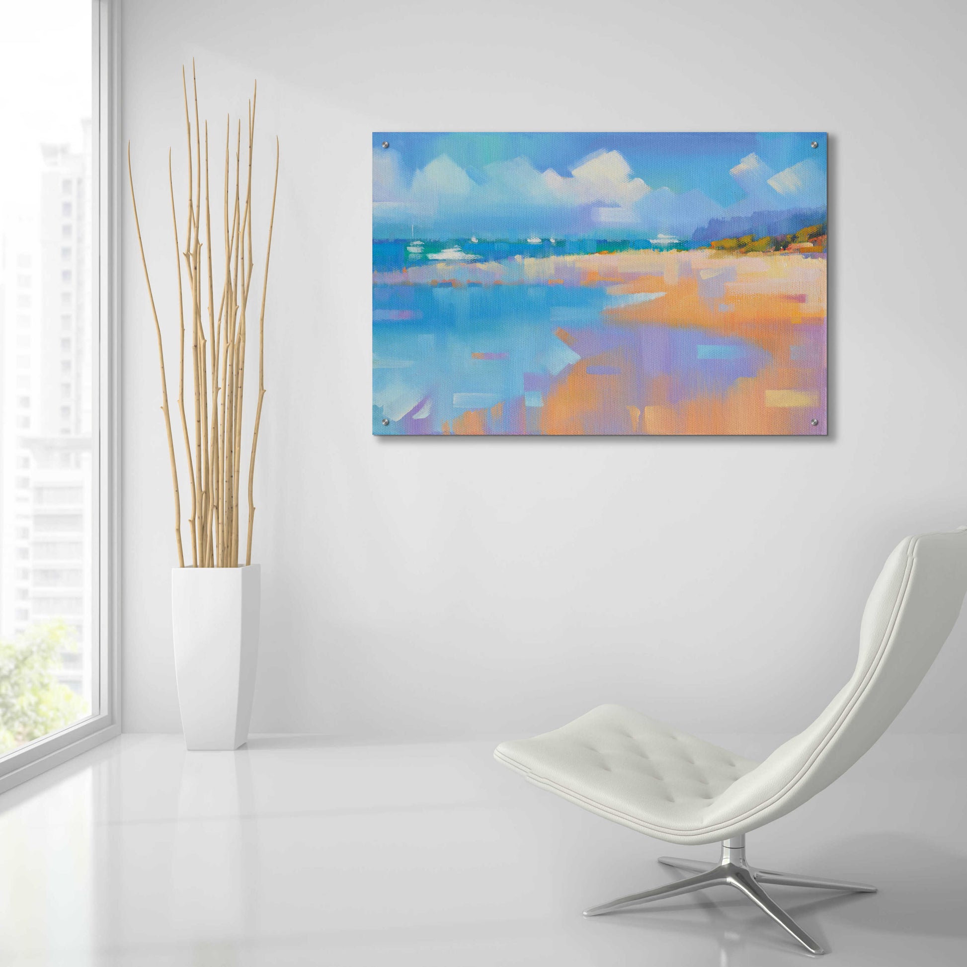 Epic Art 'Playa 14' by Alex Hook Krioutchkov, Acrylic Glass Wall Art,36x24