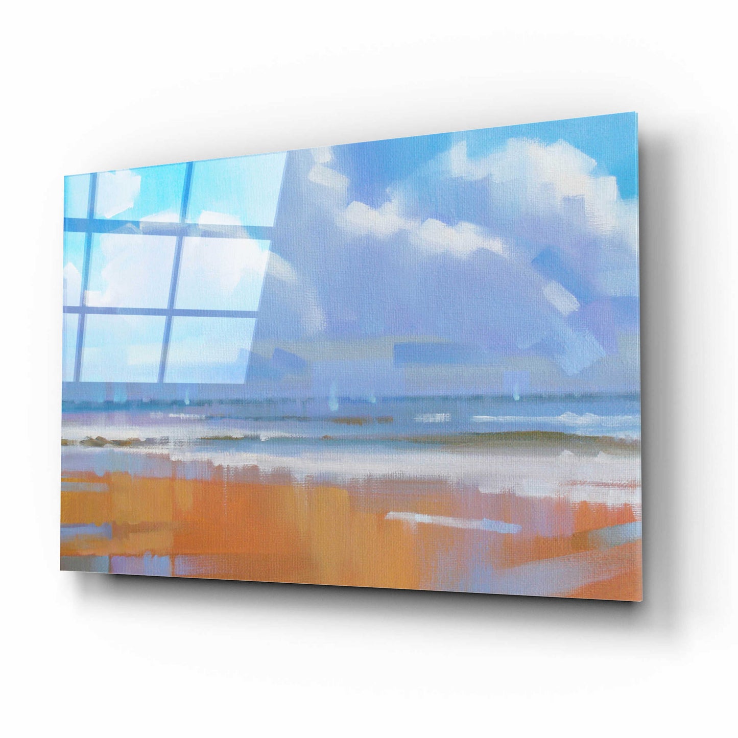 Epic Art 'Playa 15' by Alex Hook Krioutchkov, Acrylic Glass Wall Art,16x12