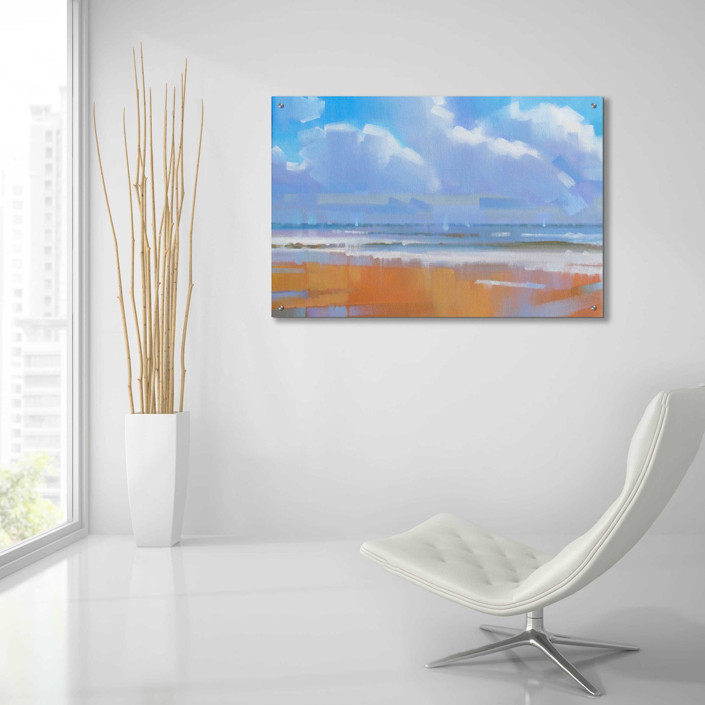 Epic Art 'Playa 15' by Alex Hook Krioutchkov, Acrylic Glass Wall Art,36x24