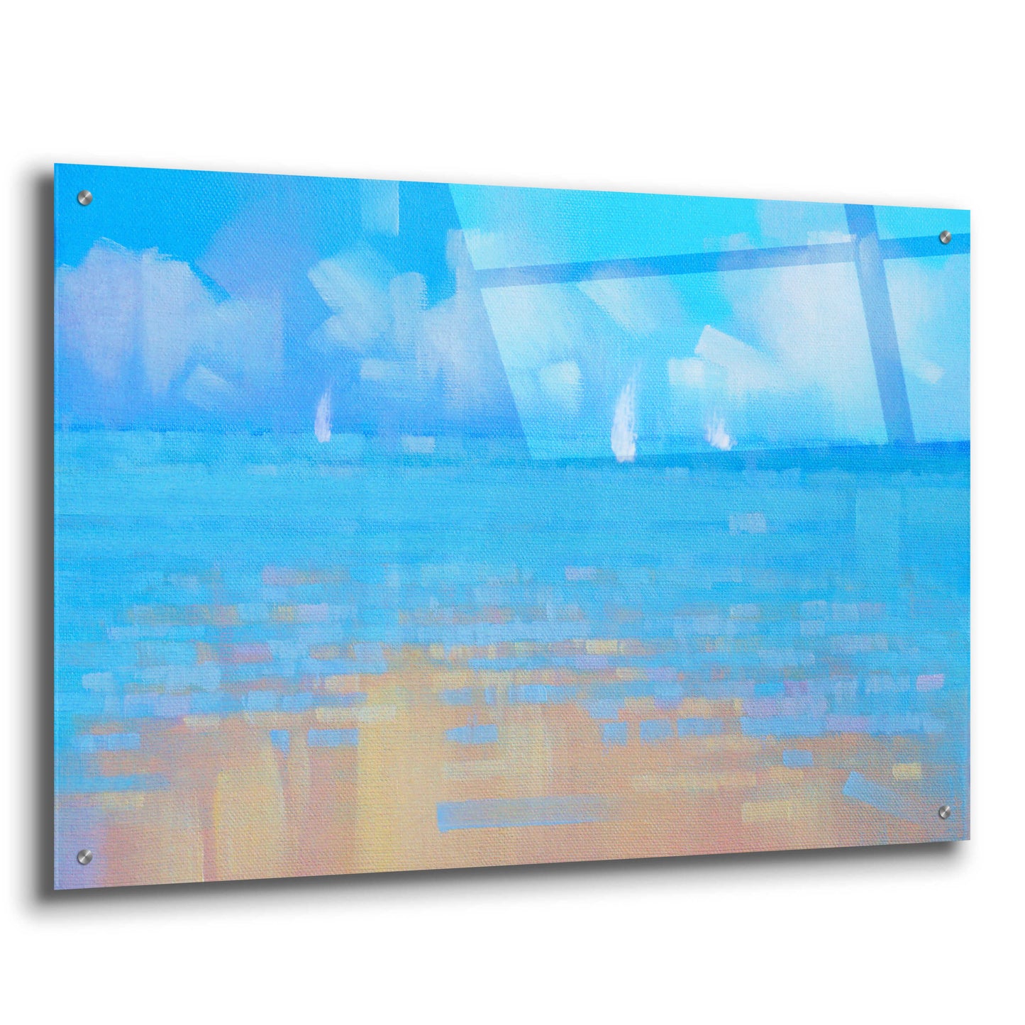 Epic Art 'Playa 16' by Alex Hook Krioutchkov, Acrylic Glass Wall Art,36x24