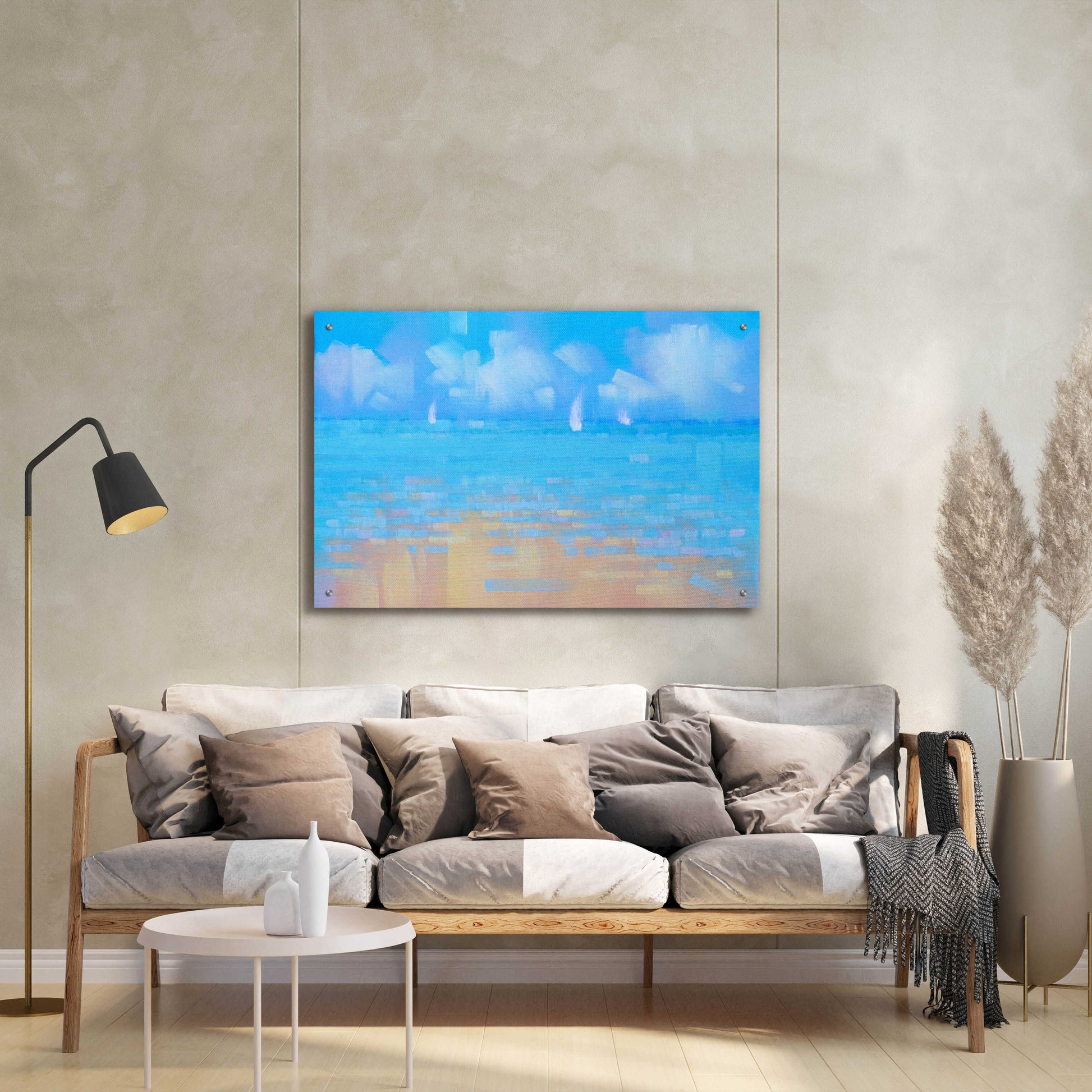 Epic Art 'Playa 16' by Alex Hook Krioutchkov, Acrylic Glass Wall Art,36x24