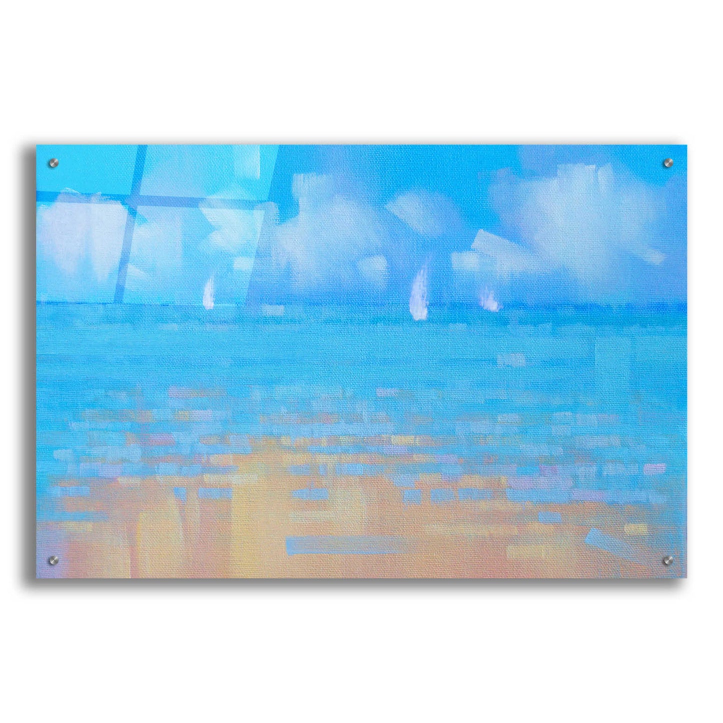 Epic Art 'Playa 16' by Alex Hook Krioutchkov, Acrylic Glass Wall Art,36x24