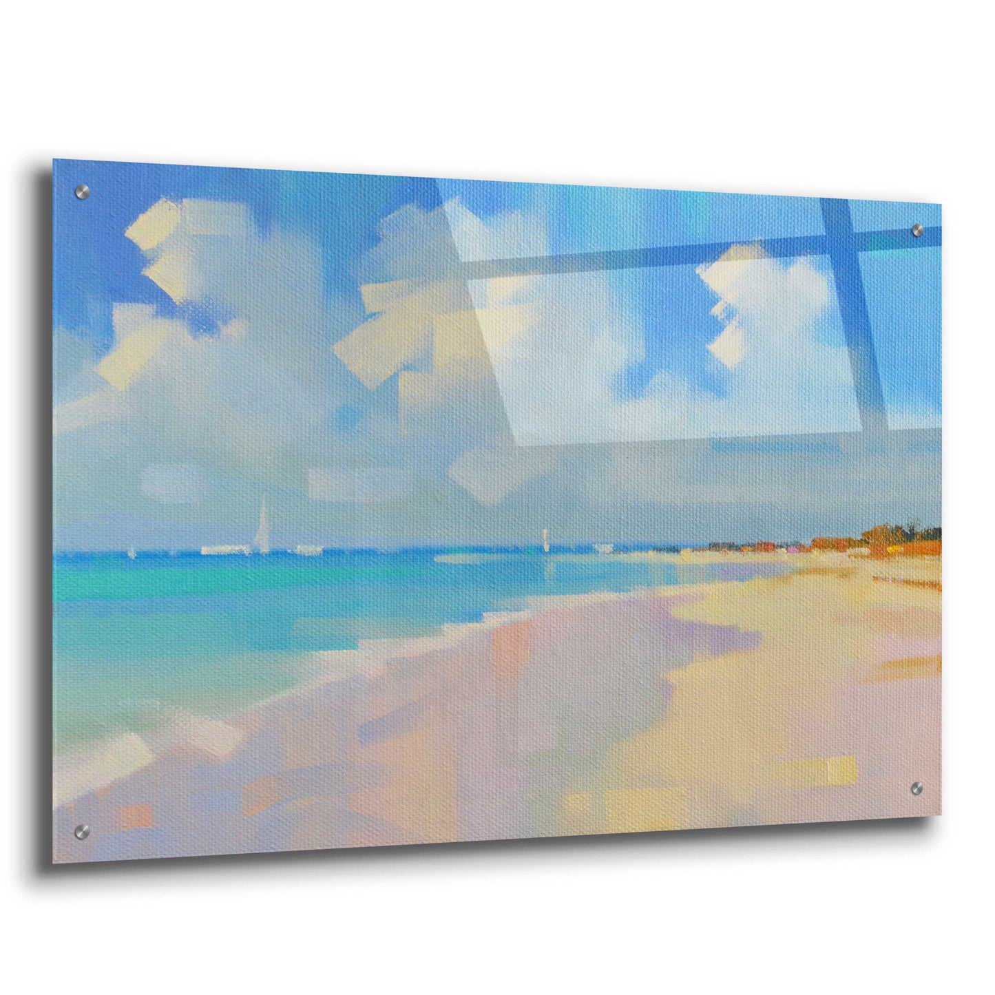 Epic Art 'Playa 8' by Alex Hook Krioutchkov, Acrylic Glass Wall Art,36x24