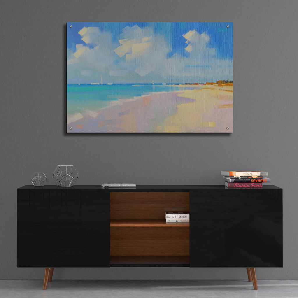 Epic Art 'Playa 8' by Alex Hook Krioutchkov, Acrylic Glass Wall Art,36x24