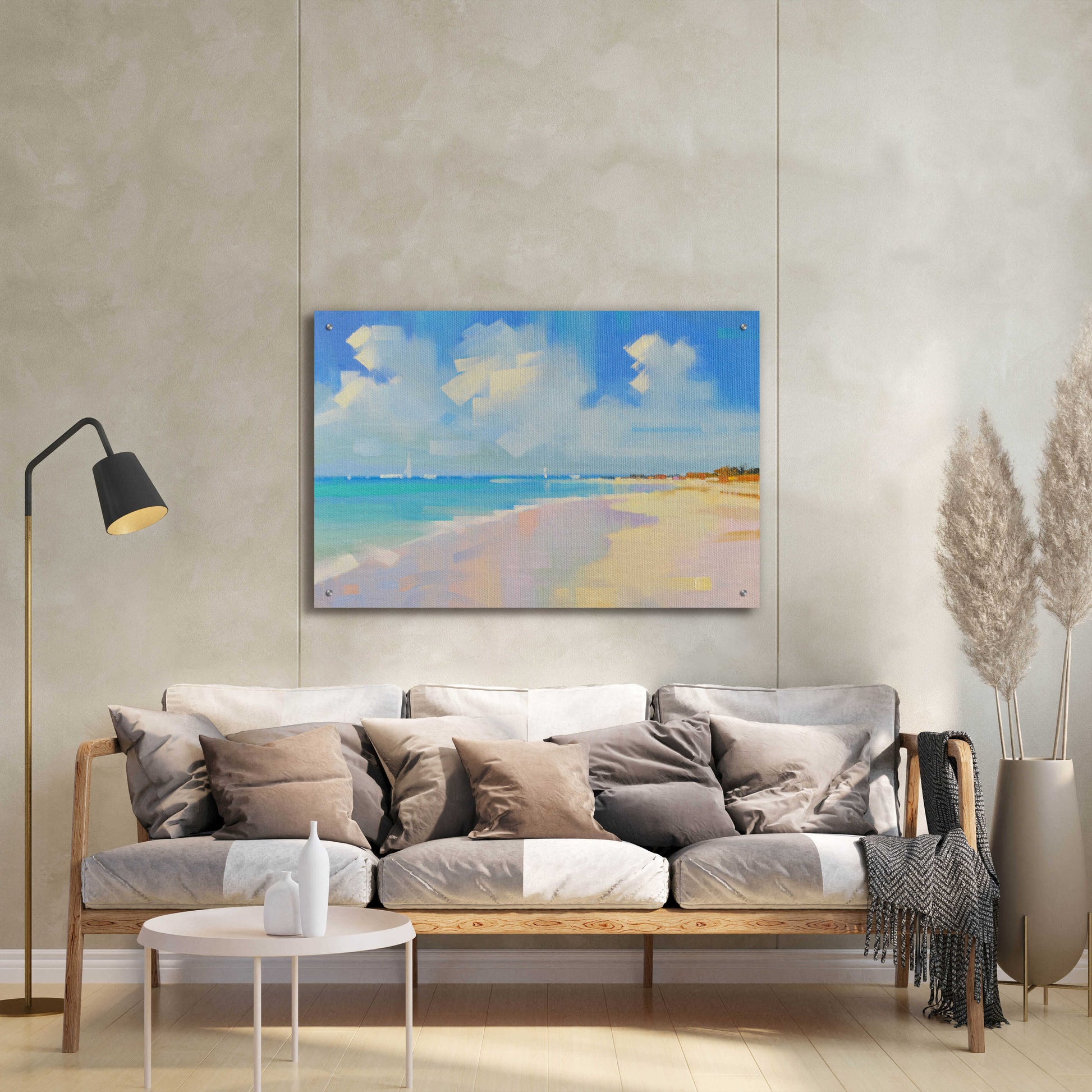 Epic Art 'Playa 8' by Alex Hook Krioutchkov, Acrylic Glass Wall Art,36x24