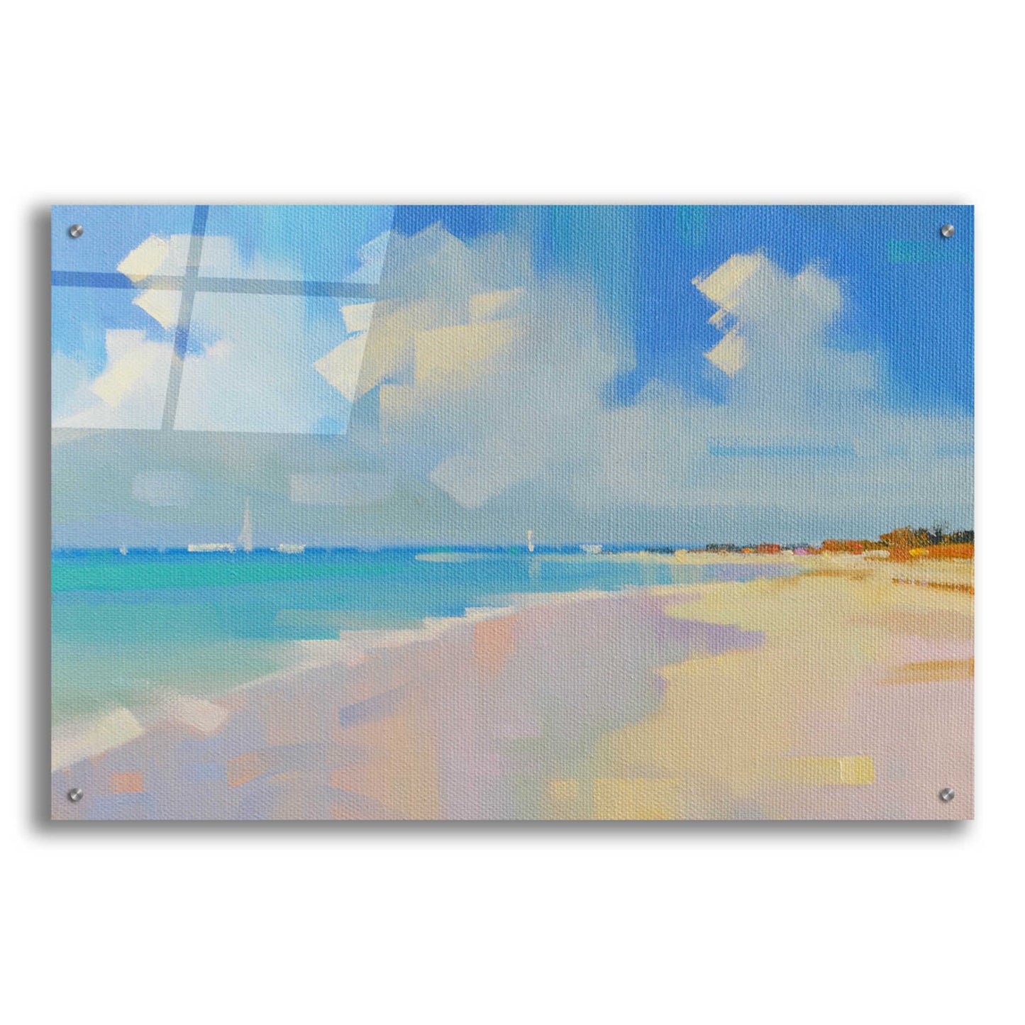 Epic Art 'Playa 8' by Alex Hook Krioutchkov, Acrylic Glass Wall Art,36x24