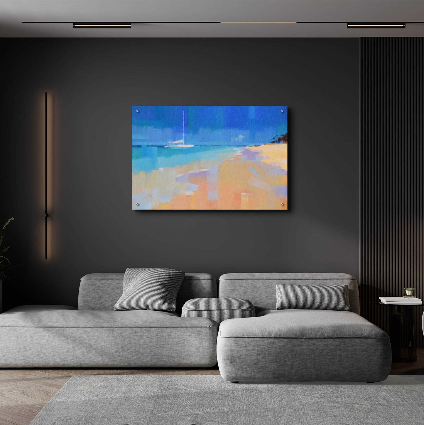 Epic Art 'Sound of Paradise' by Alex Hook Krioutchkov, Acrylic Glass Wall Art,36x24