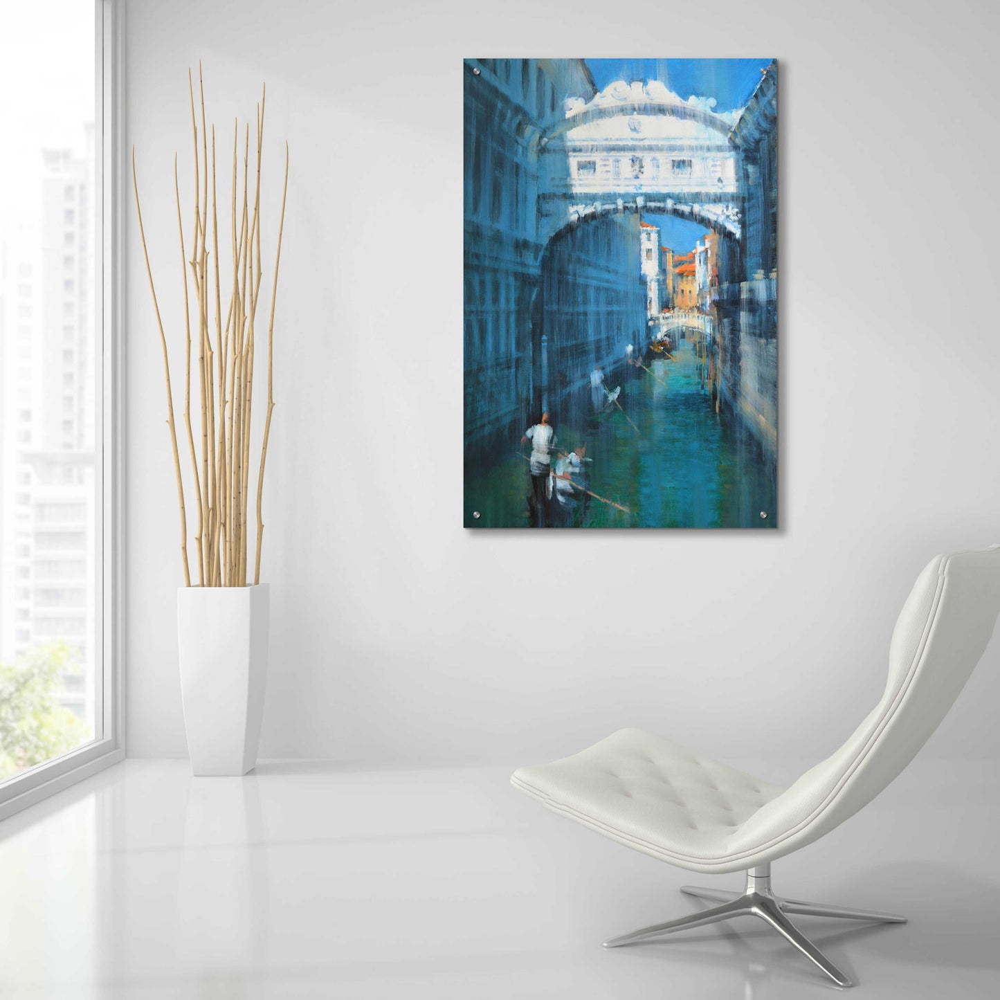 Epic Art 'Venice II' by Alex Hook Krioutchkov, Acrylic Glass Wall Art,24x36