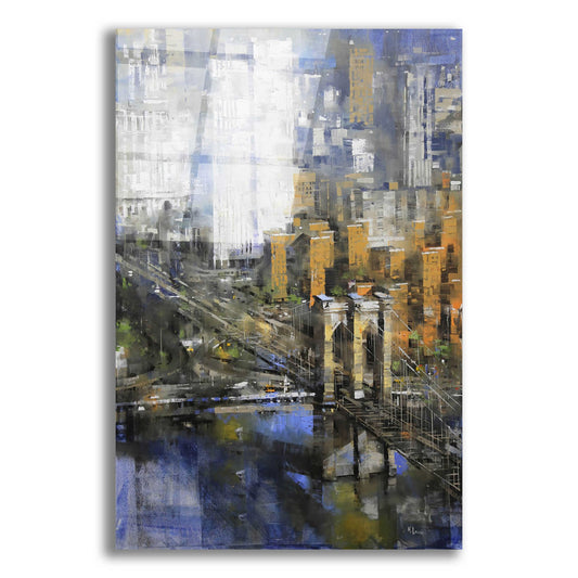 Epic Art 'Brooklyn Bridge 2' by Mark Lague, Acrylic Glass Wall Art