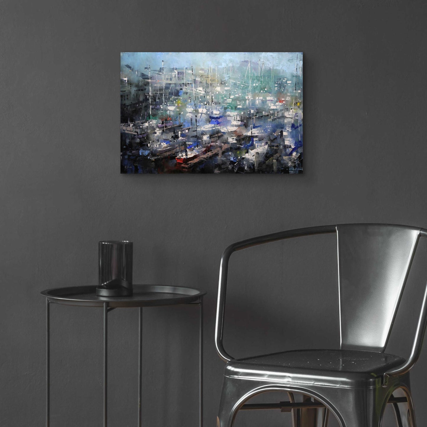 Epic Art 'Fisherman’s Wharf' by Mark Lague, Acrylic Glass Wall Art,24x16