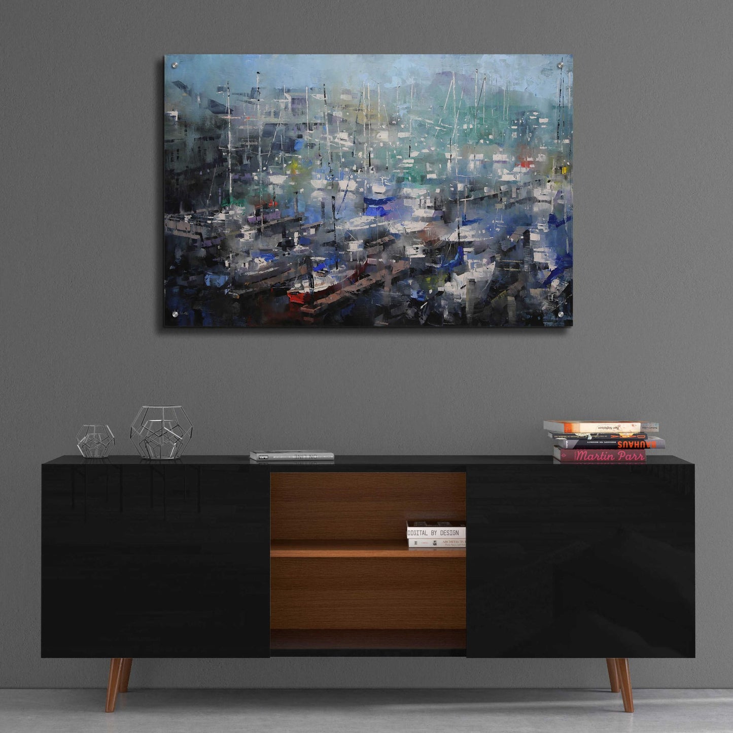 Epic Art 'Fisherman’s Wharf' by Mark Lague, Acrylic Glass Wall Art,36x24