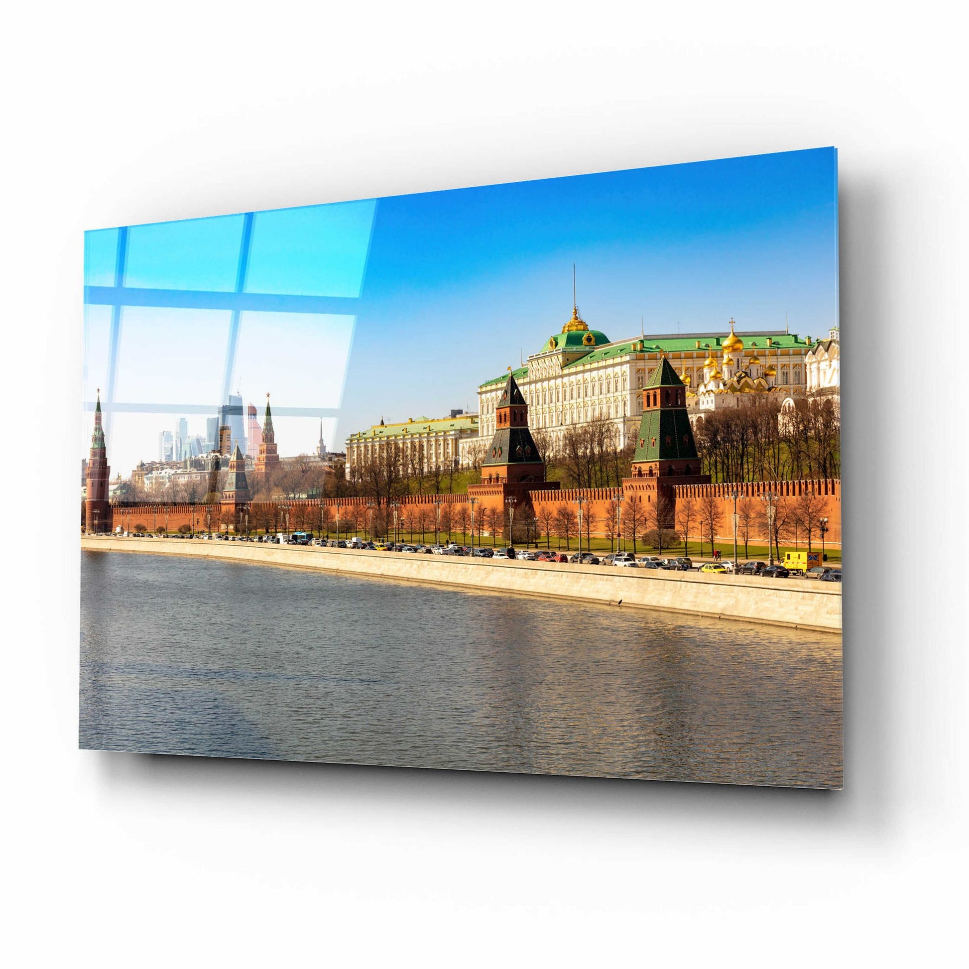 Epic Art 'Moscow - Kremlin' by Epic Portfolio, Acrylic Glass Wall Art,16x12