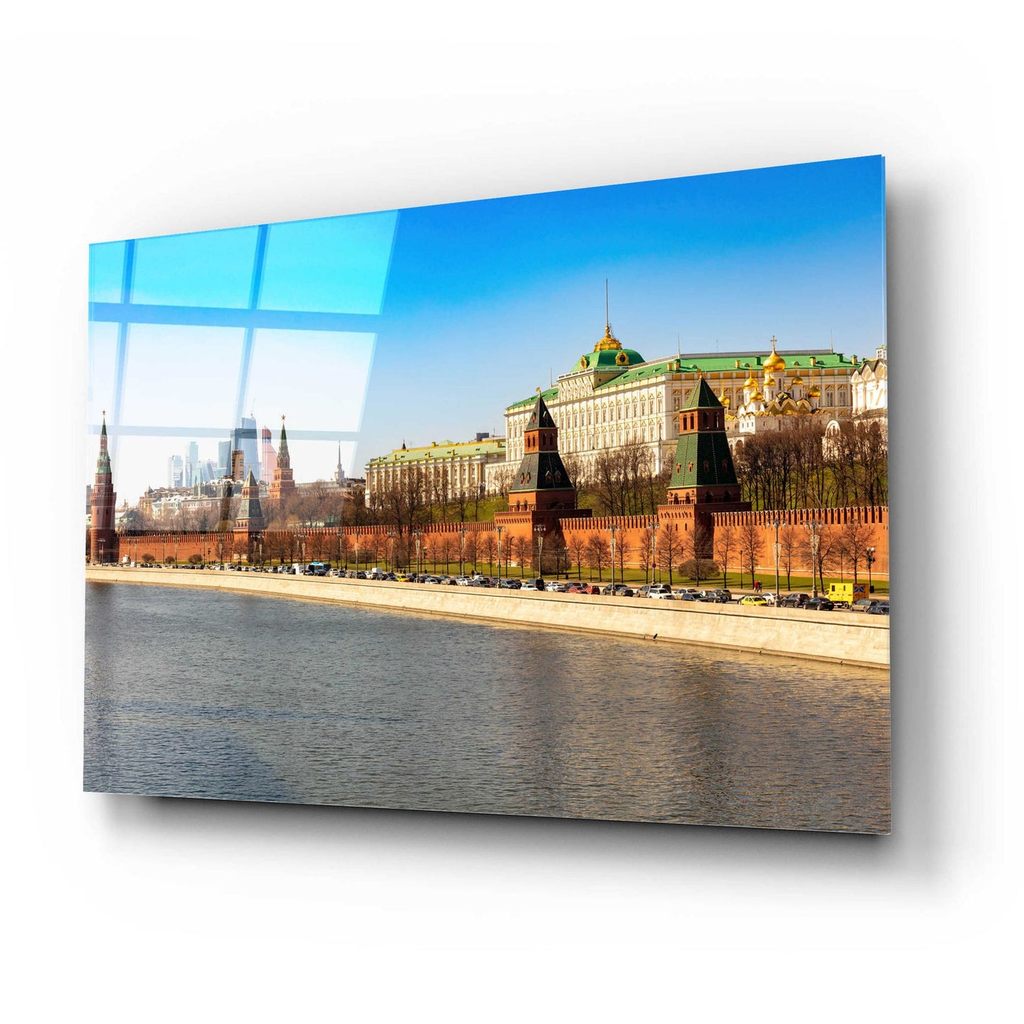 Epic Art 'Moscow - Kremlin' by Epic Portfolio, Acrylic Glass Wall Art,24x16