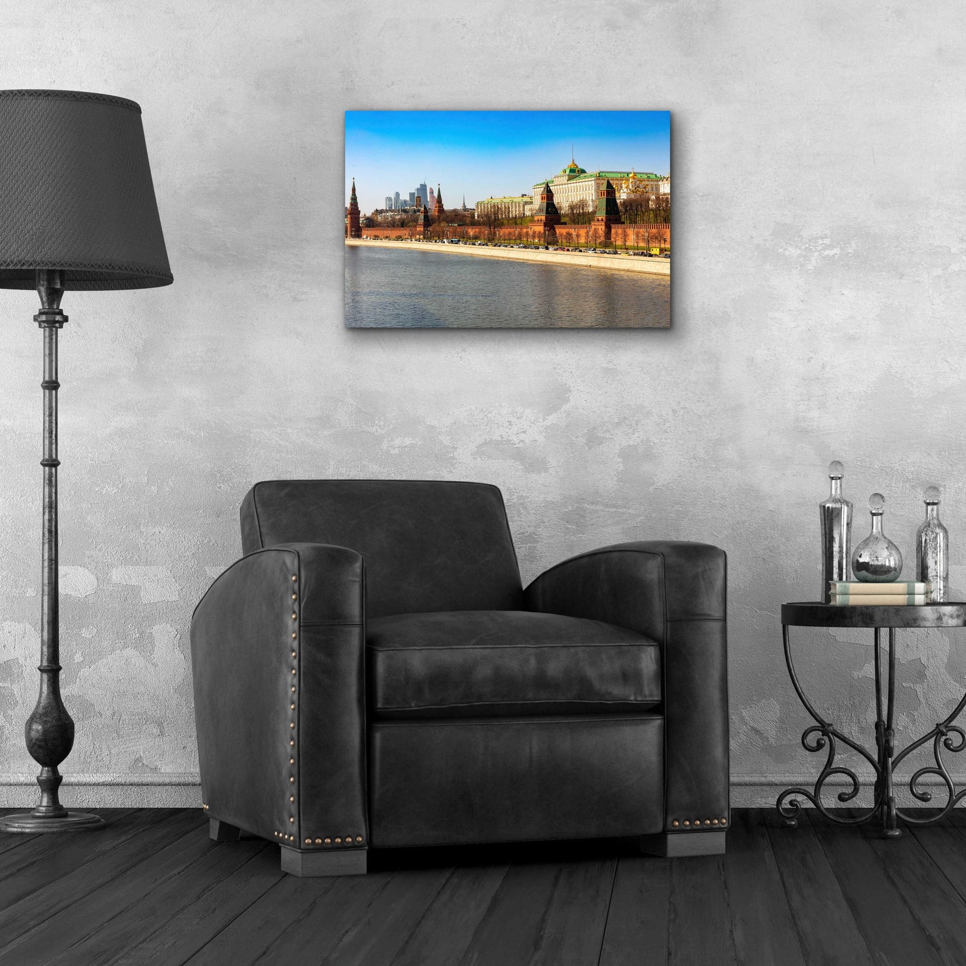 Epic Art 'Moscow - Kremlin' by Epic Portfolio, Acrylic Glass Wall Art,24x16