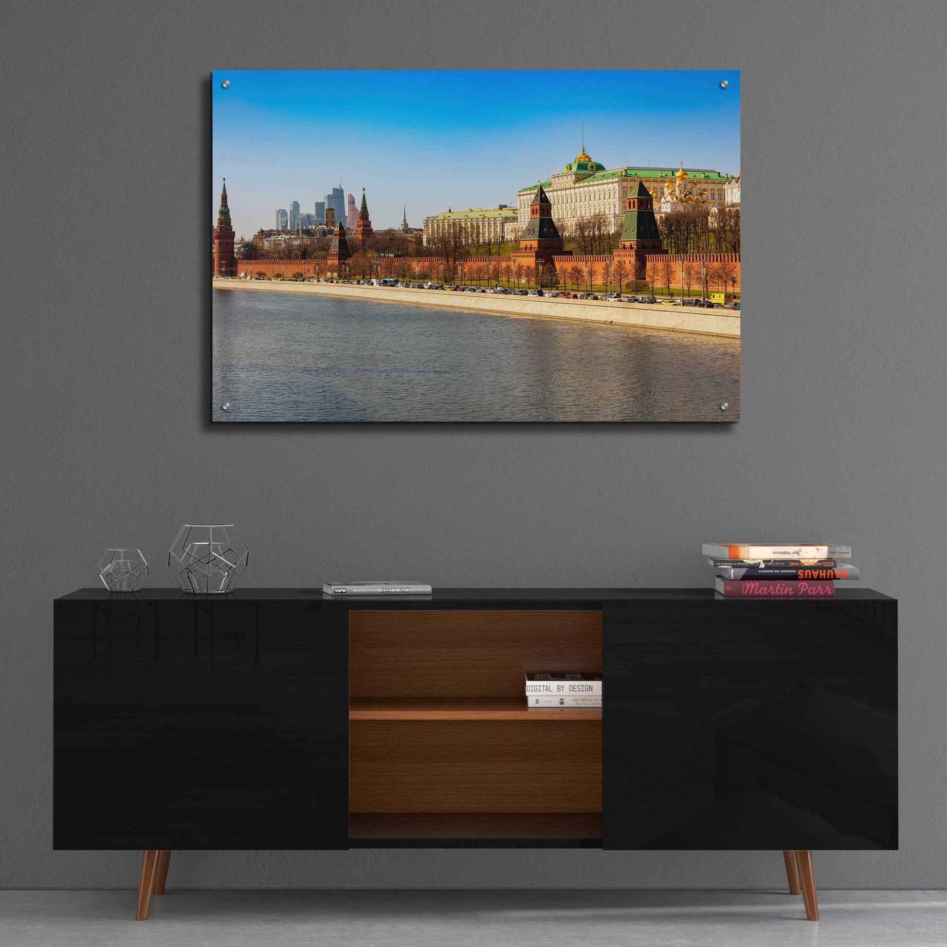 Epic Art 'Moscow - Kremlin' by Epic Portfolio, Acrylic Glass Wall Art,36x24