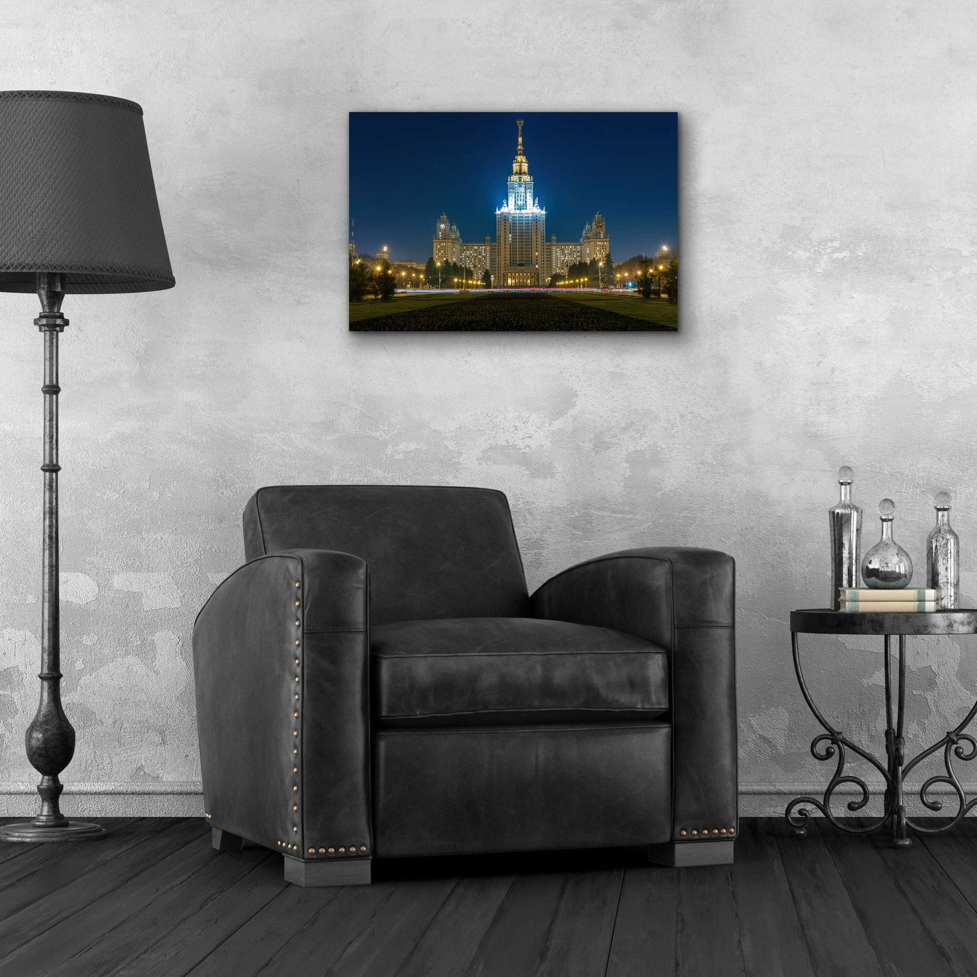 Epic Art 'Moscow - State Univercity' by Epic Portfolio, Acrylic Glass Wall Art,24x16