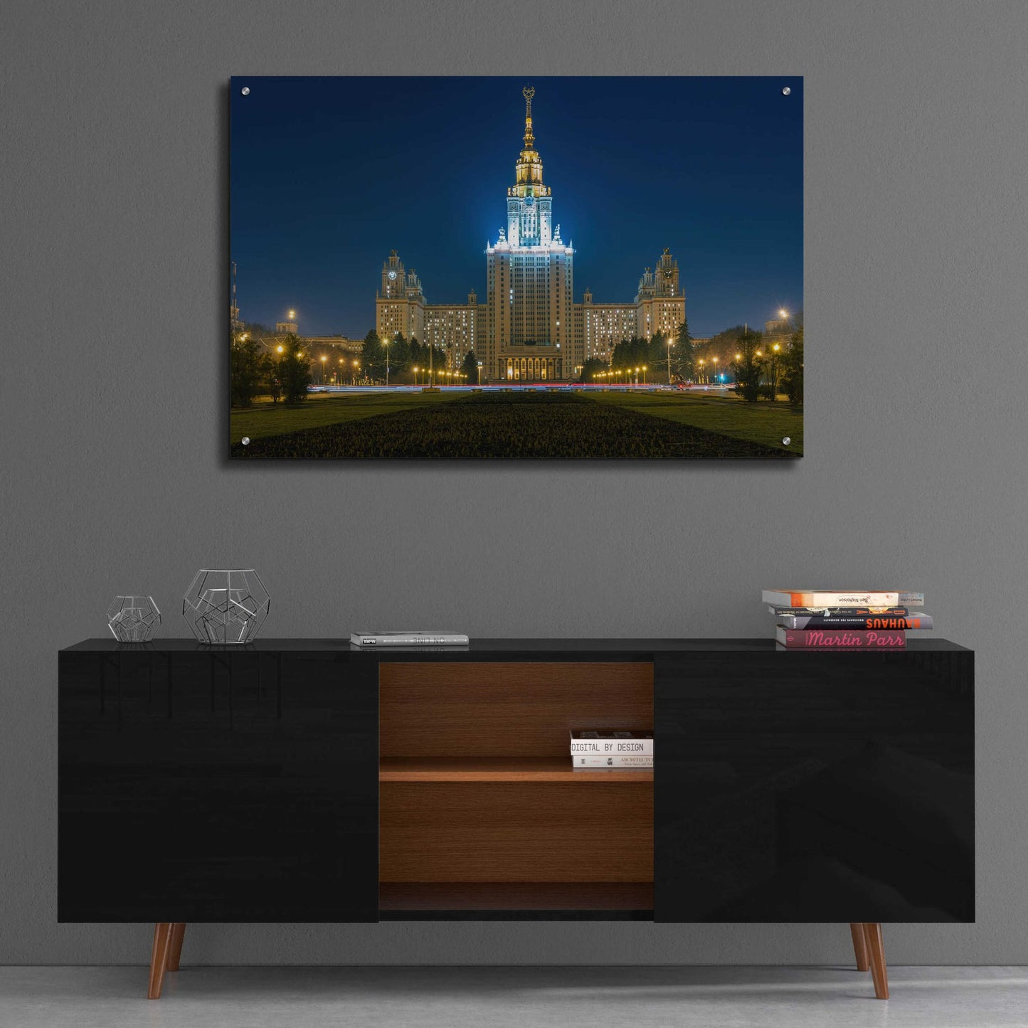 Epic Art 'Moscow - State Univercity' by Epic Portfolio, Acrylic Glass Wall Art,36x24