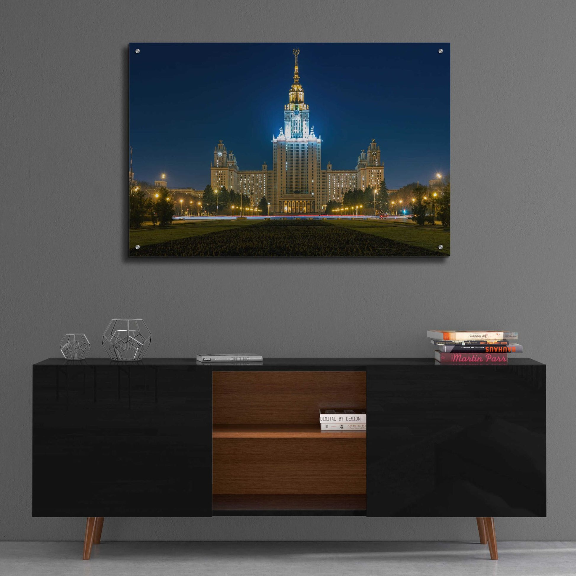 Epic Art 'Moscow - State Univercity' by Epic Portfolio, Acrylic Glass Wall Art,36x24