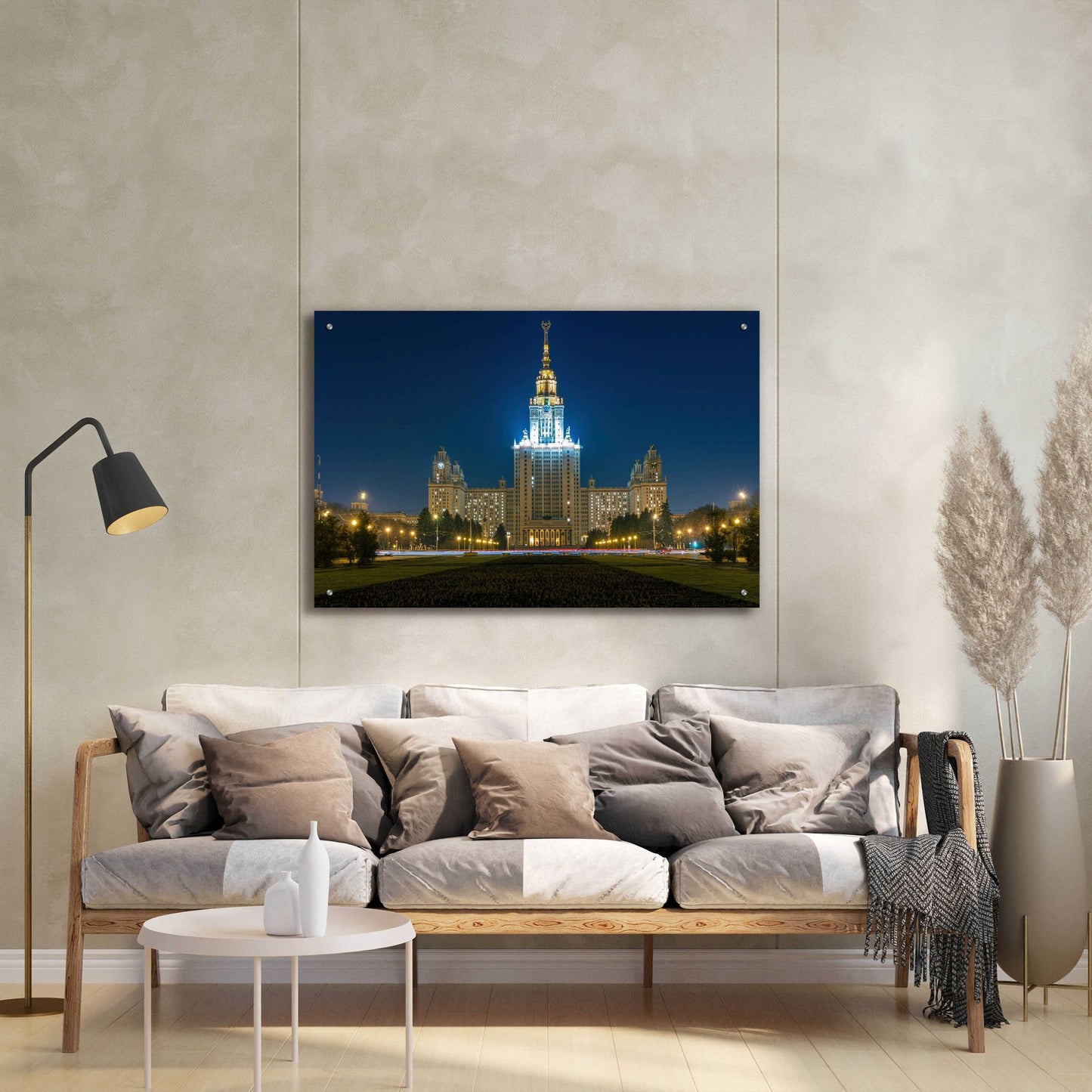 Epic Art 'Moscow - State Univercity' by Epic Portfolio, Acrylic Glass Wall Art,36x24