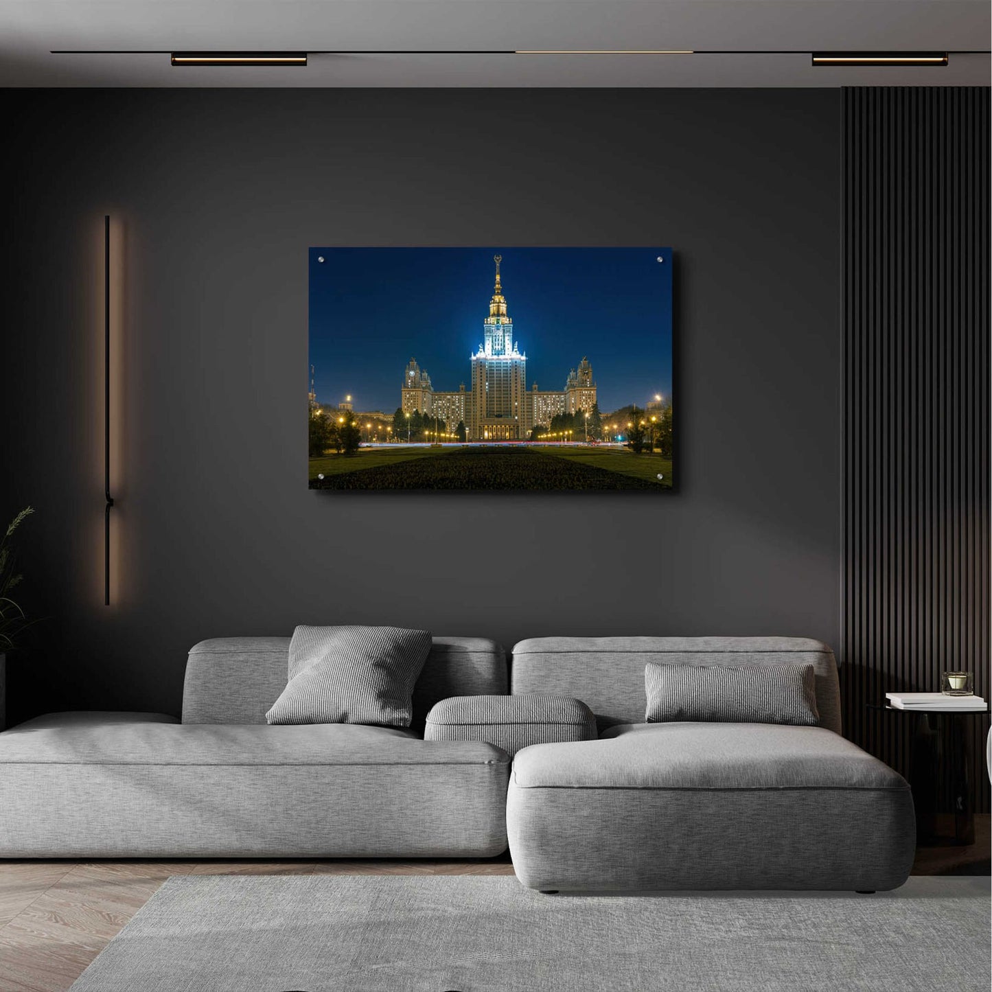 Epic Art 'Moscow - State Univercity' by Epic Portfolio, Acrylic Glass Wall Art,36x24