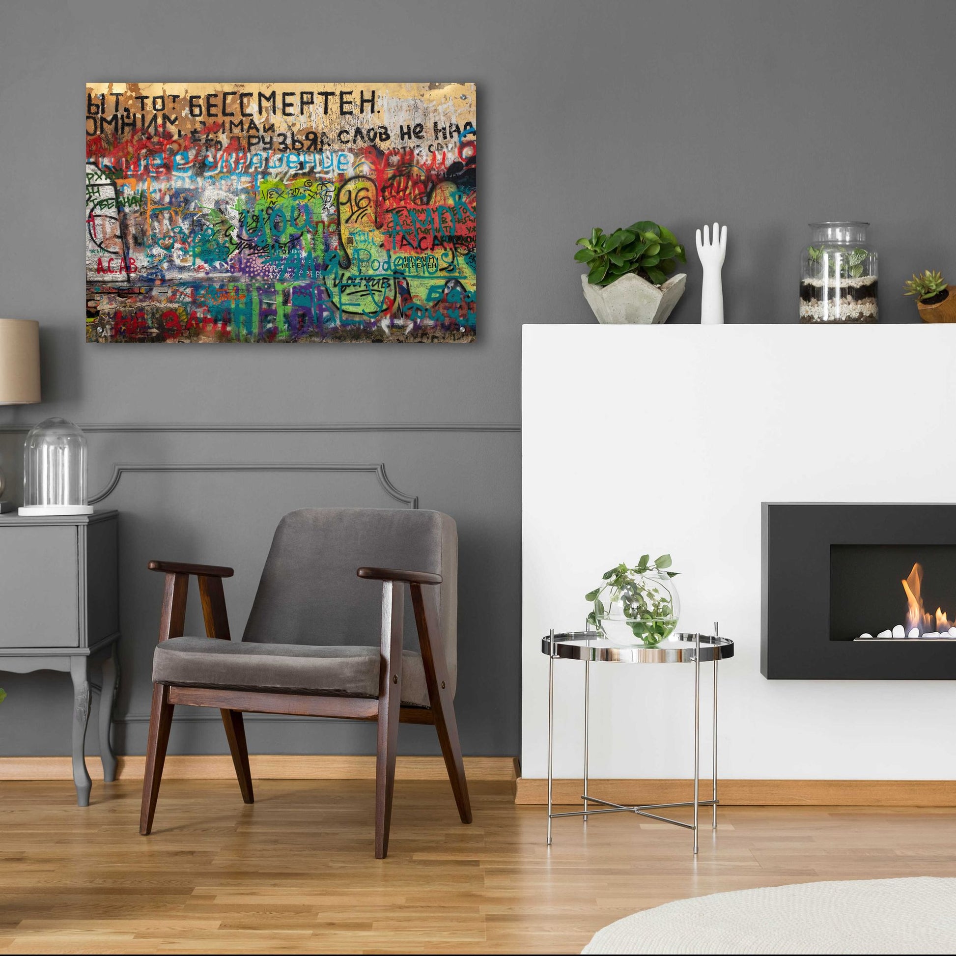 Epic Art 'Russian Abstract - 2' by Epic Portfolio, Acrylic Glass Wall Art,36x24