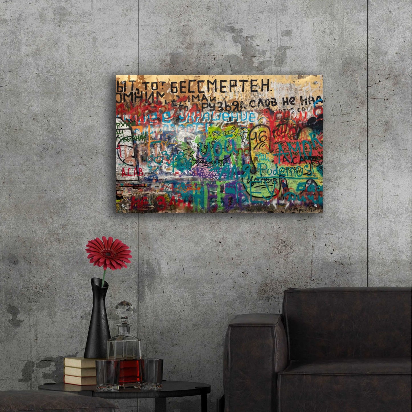 Epic Art 'Russian Abstract - 2' by Epic Portfolio, Acrylic Glass Wall Art,36x24