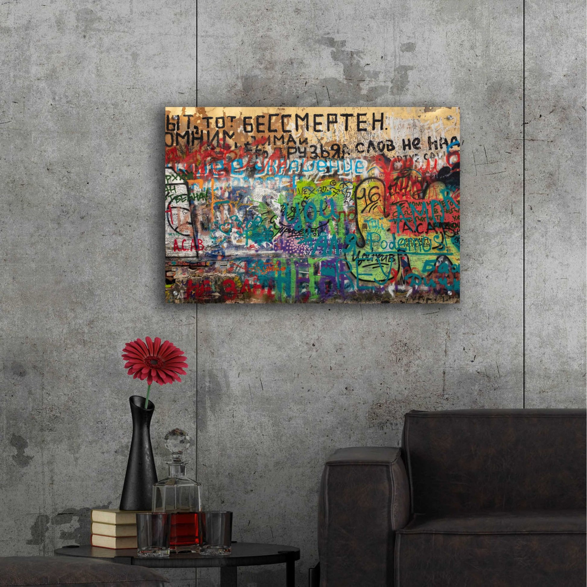 Epic Art 'Russian Abstract - 2' by Epic Portfolio, Acrylic Glass Wall Art,36x24