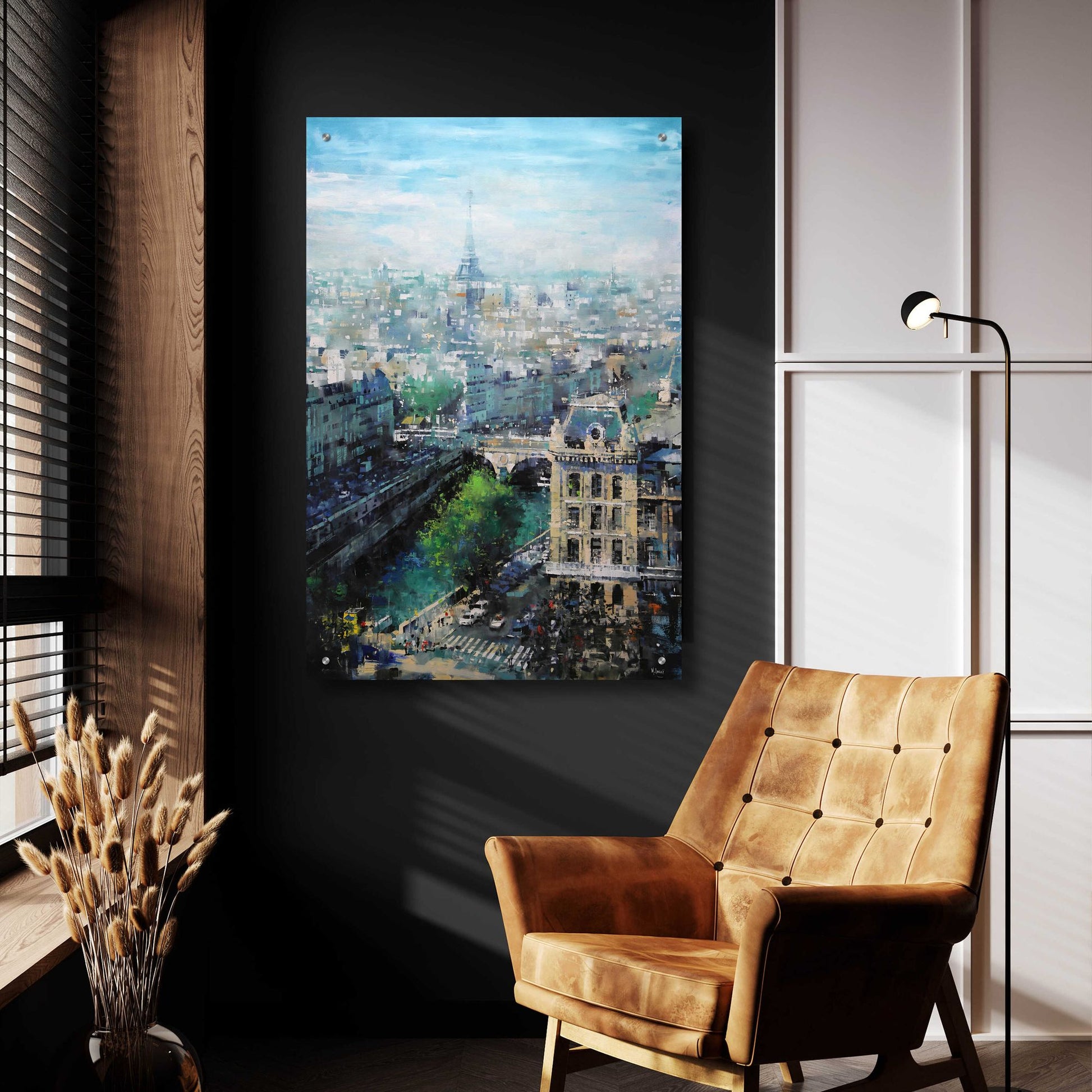 Epic Art 'Tower In The Distance' by Mark Lague, Acrylic Glass Wall Art,24x36