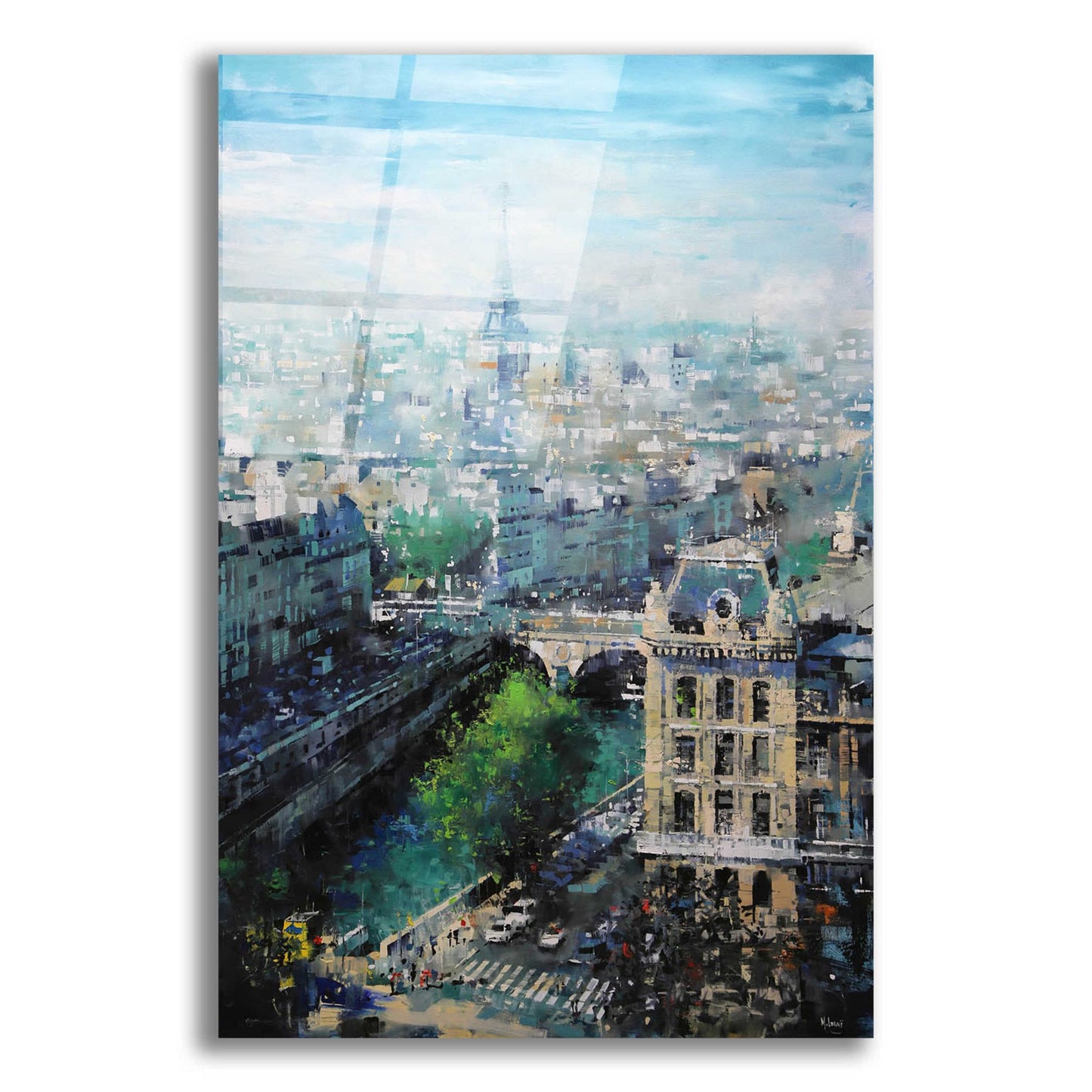 Epic Art 'Tower In The Distance' by Mark Lague, Acrylic Glass Wall Art