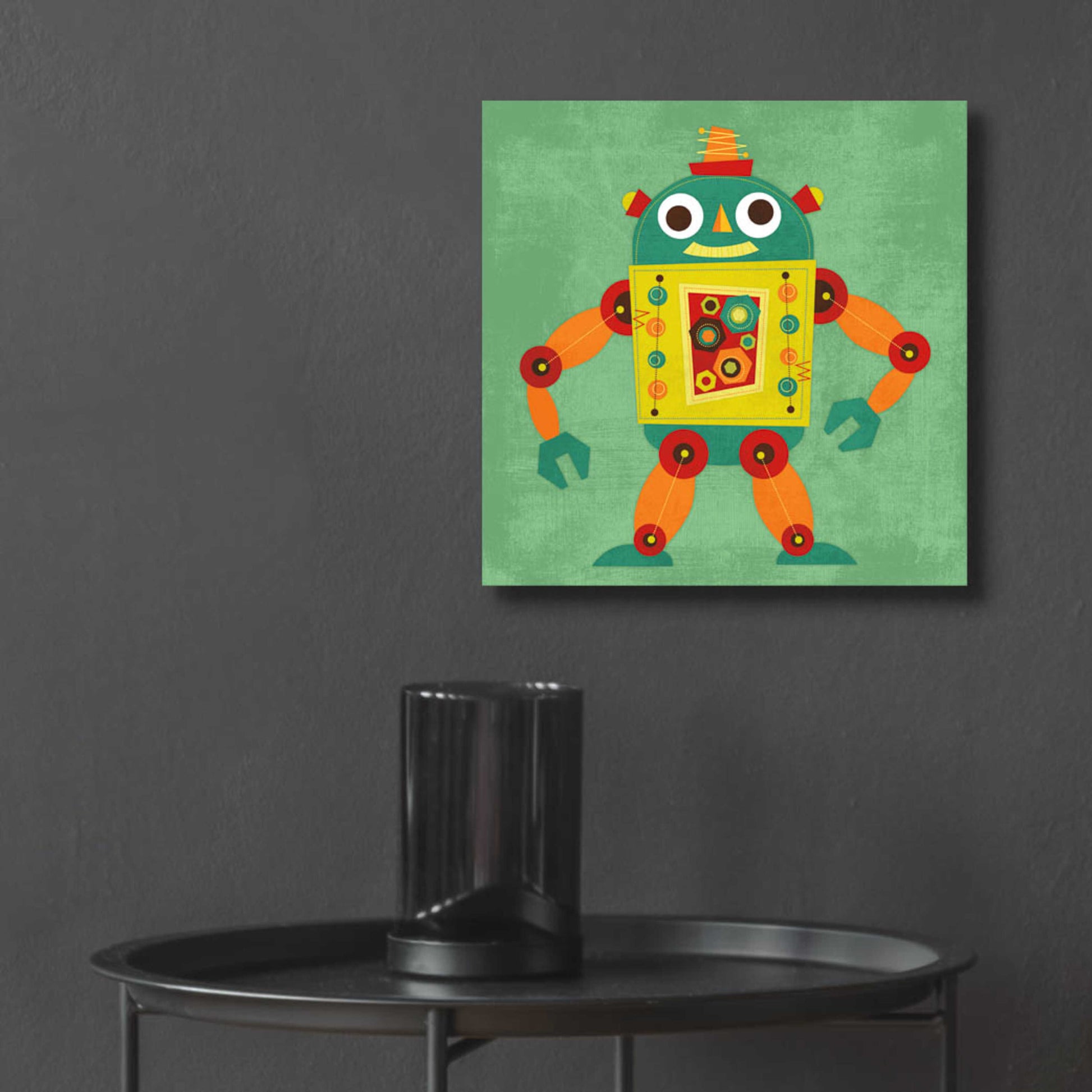 Epic Art 'Robot 1' by Nancy Lee, Acrylic Glass Wall Art,12x12