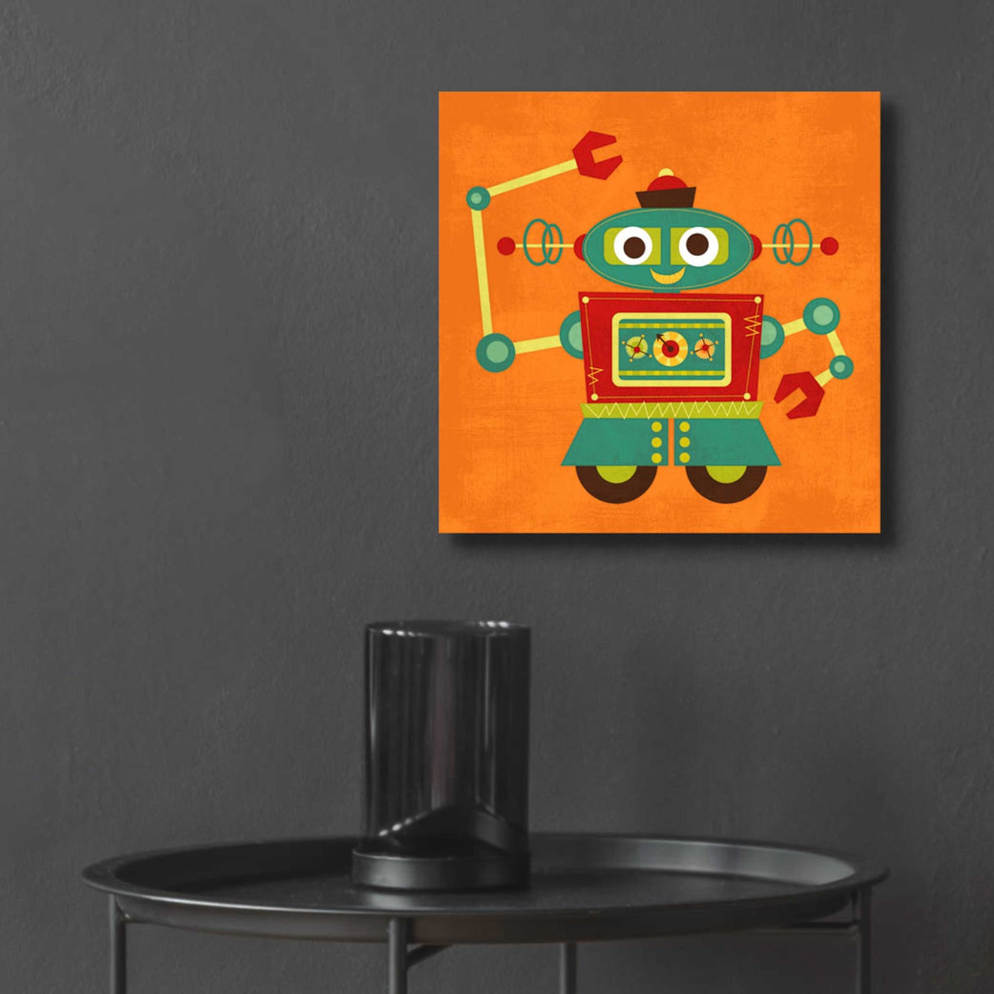 Epic Art 'Robot 2' by Nancy Lee, Acrylic Glass Wall Art,12x12