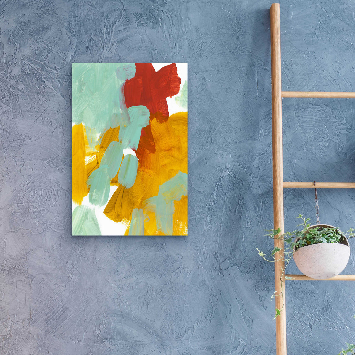 Epic Art 'Alla Prima 1' by Iris Lehnhardt, Acrylic Glass Wall Art,16x24