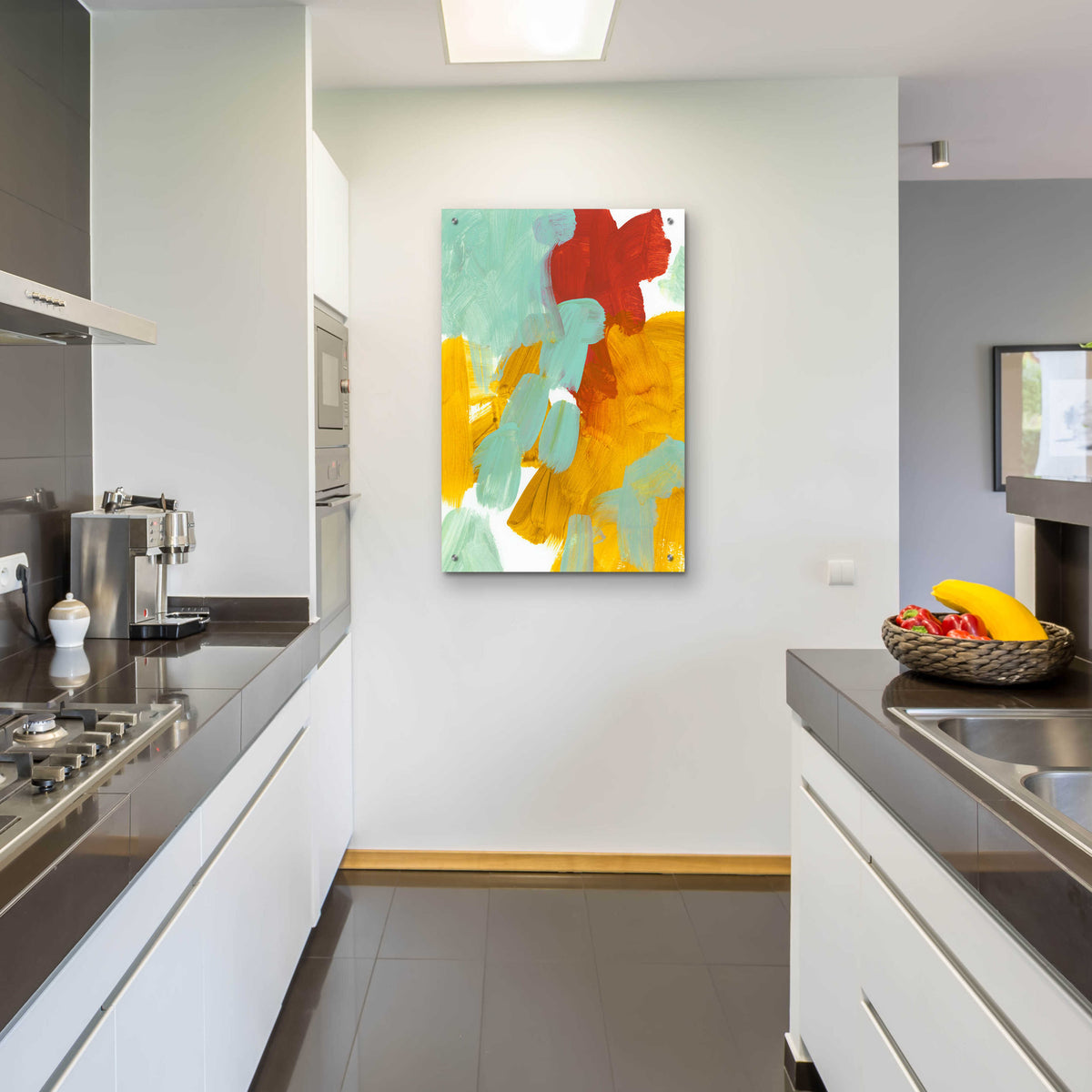 Epic Art 'Alla Prima 1' by Iris Lehnhardt, Acrylic Glass Wall Art,24x36